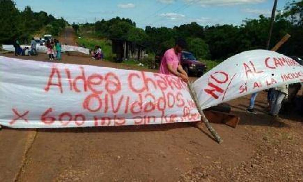 Integrantes de la aldea Chafariz traern su reclamo de energa elctrica y viviendas a Posadas