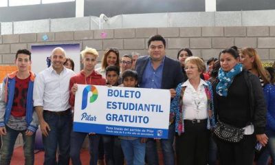 A partir del lunes comenzar� a regir el boleto estudiantil gratuito en Pilar