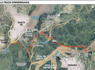 Con el nuevo puente a Paran�, Santa Fe sumar� un acceso alternativo a la 168
