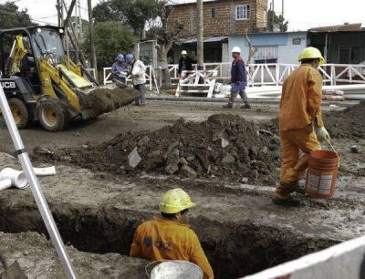 Las nuevas cloacas llegan a Internacional y a Gonnet