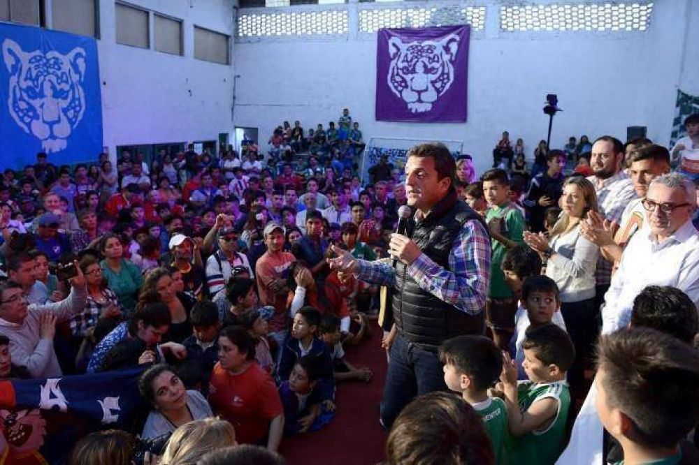 Massa de recorrida por Tigre: No hay seguridad sin inclusin
