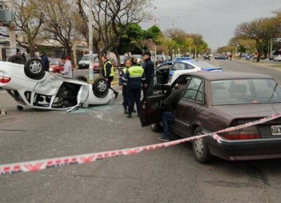 Registran un promedio de 14 accidentes de tr�nsito por d�a