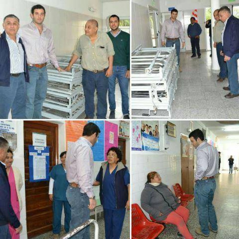 Rosario De Lerma: El intendente Jarsn entreg camas al Hospital del Municipio
