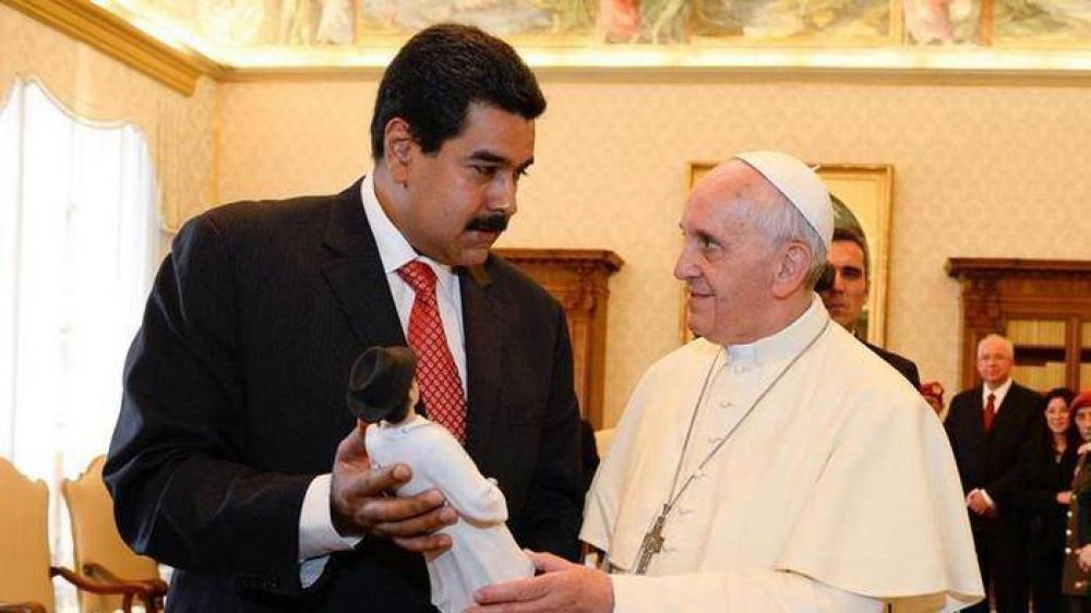 Francisco recibe a Maduro, tiene a todos los venezolanos en el corazn