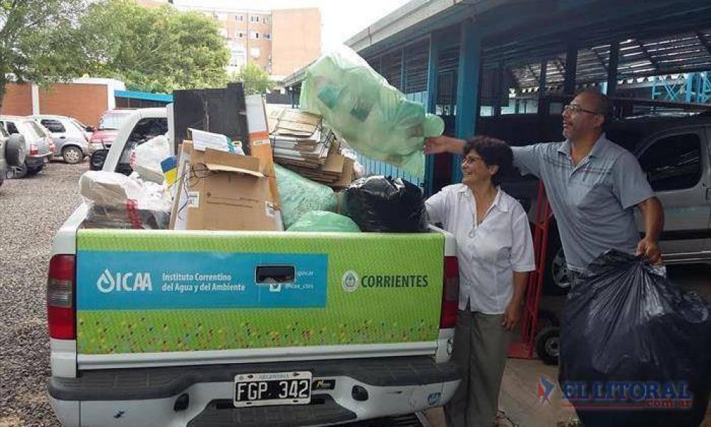 Cooperativa recibir� m�quinas para aumentar su capacidad de reciclar residuos urbanos