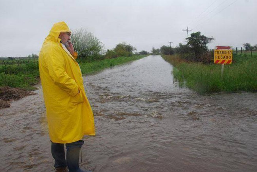 Por las inundaciones, el gobernador pidi la emergencia a Nacin