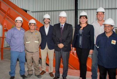 Morales verific� avances en Centro Ambiental Jujuy