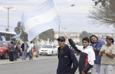 Guilford: ayer hubo una manifestaci�n en la ruta