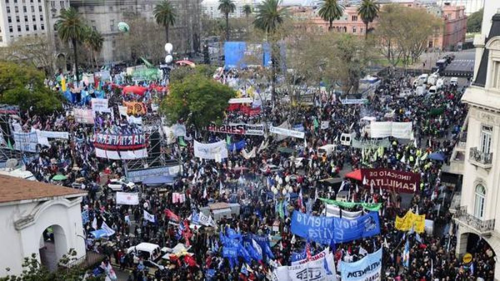 Sin la CGT, las CTA marcharn a Plaza de Mayo con organizaciones sociales
