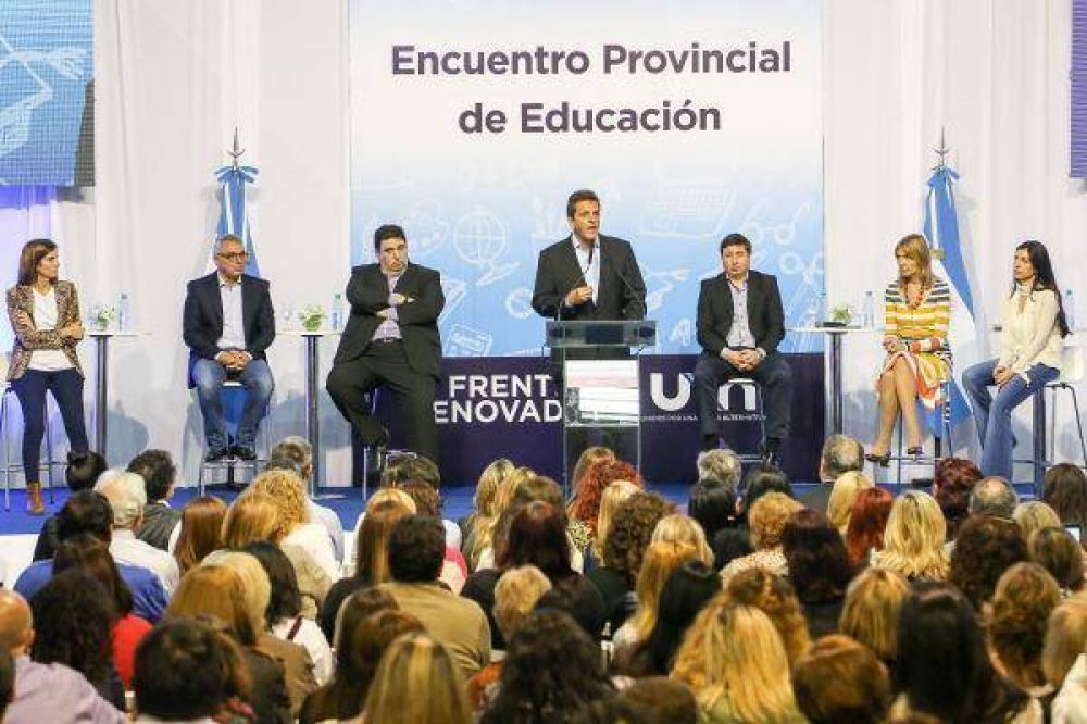 Encuentro provincial de educacin del Frente Renovador en Tigre