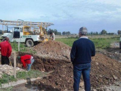Avanza obra de cloacas en De la Garma