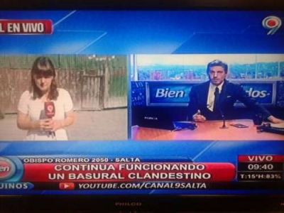 Contin�a funcionando un basural clandestino en zona este y nadie hace nada