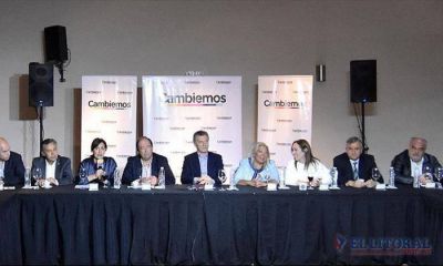 Colombi particip� del lanzamiento de la Mesa Nacional de Cambiemos