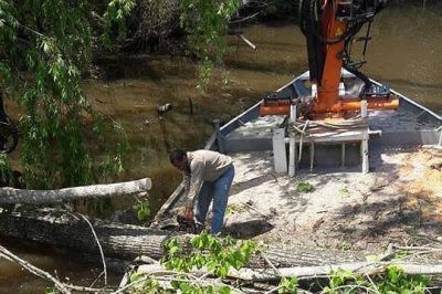 Tigre efectu� nuevas obras para favorecer la navegaci�n en el Delta