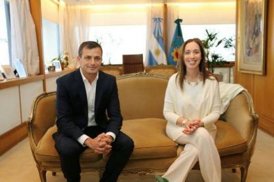 Bucca fue recibido por la Gobernadora Mar�a Eugenia Vidal