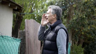 Macri estar� con un vecino chimbero y tambi�n viene Prat Gay