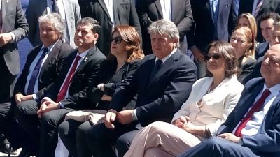 El Gobernador Casas en la apertura de la Expo Productiva Atacalar 2016 en Chile