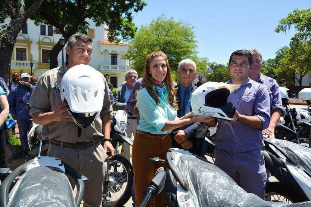 Direccin de enfermedades transmisibles por vectores recibi 40 motocicletas entregadas por la Gobernadora