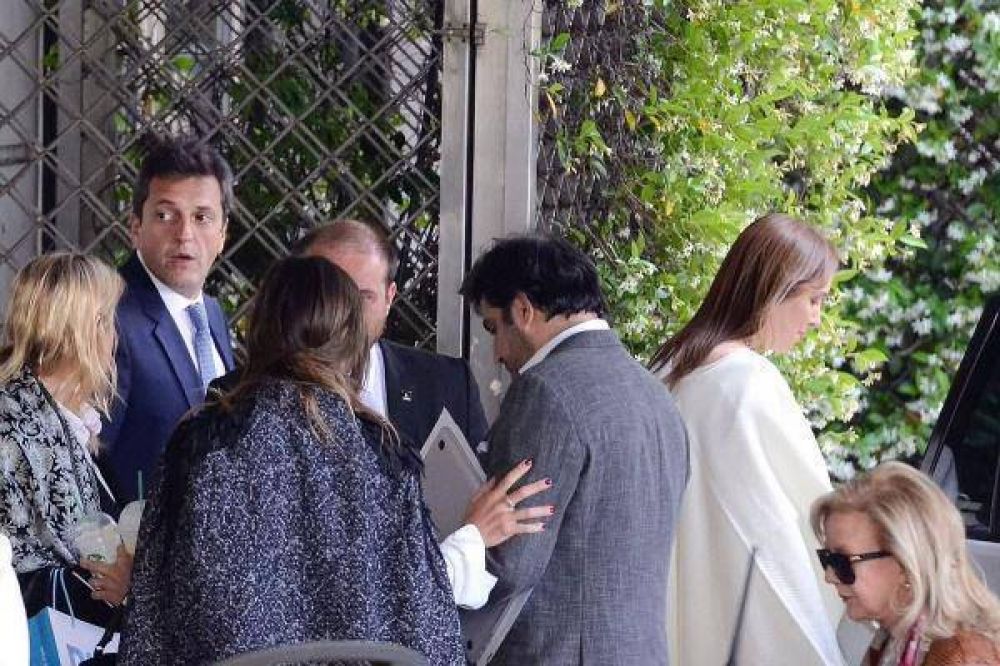 Vidal se reuni con Sergio Massa en un hotel de Buenos Aires por el Presupuesto y otros temas