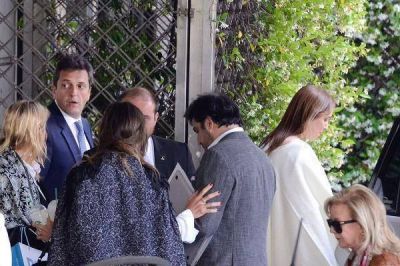 Vidal se reuni� con Sergio Massa en un hotel de Buenos Aires por el Presupuesto y otros temas