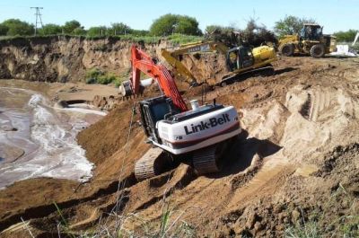 Cuenca del Morro: contin�an las obras de recuperaci�n de la Ruta Provincial N� 33