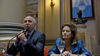 Lorenzetti reuni� a los jueces con su mensaje