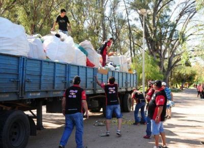El Garrahan se llev� de San Luis casi veinte toneladas de tapitas