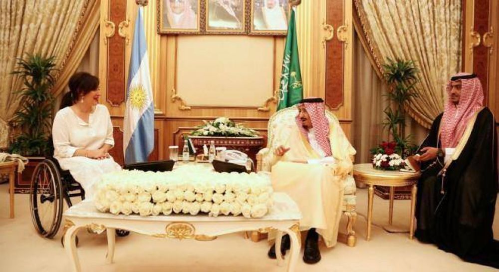 El rey de Arabia Saudita prometi inversiones energticas en Argentina