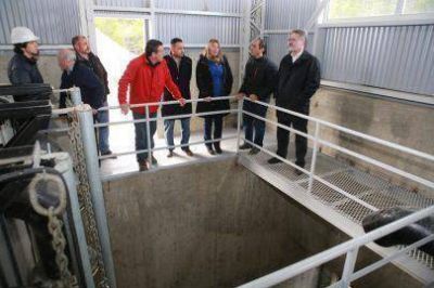 Bertone puso en funcionamiento la nueva planta potabilizadora de agua en el Valle del R�o Pipo