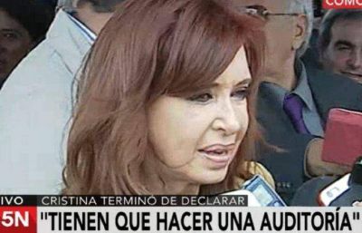 Cristina denunci� una 
