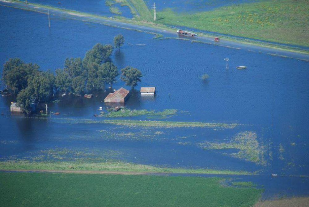 Inundaciones: ingres pedido para que se declare la emergencia nacional