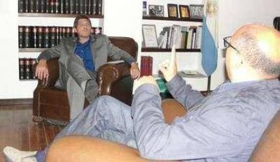 El intendente recibi� en su despacho al diputado Castello