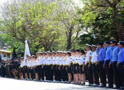 Con orgullo y emoci�n, la Polic�a de San Luis festej� sus 158 a�os