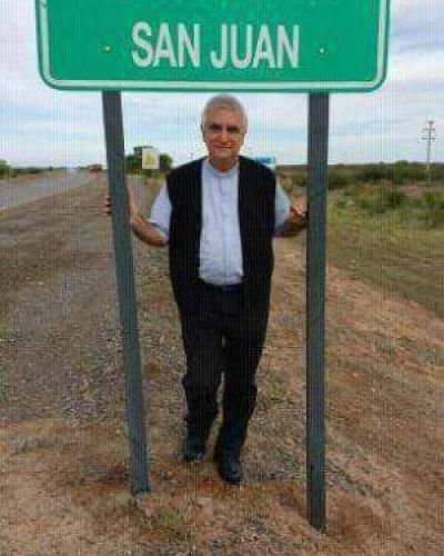 Lozano inmortaliz� su llegada a San Juan con una foto