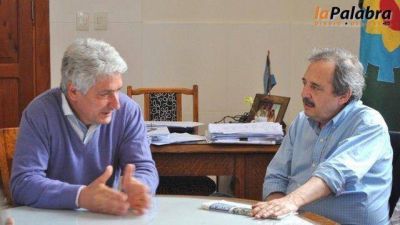 Zara recibi� en al Diputado Nacional Ricardo Alfons�n