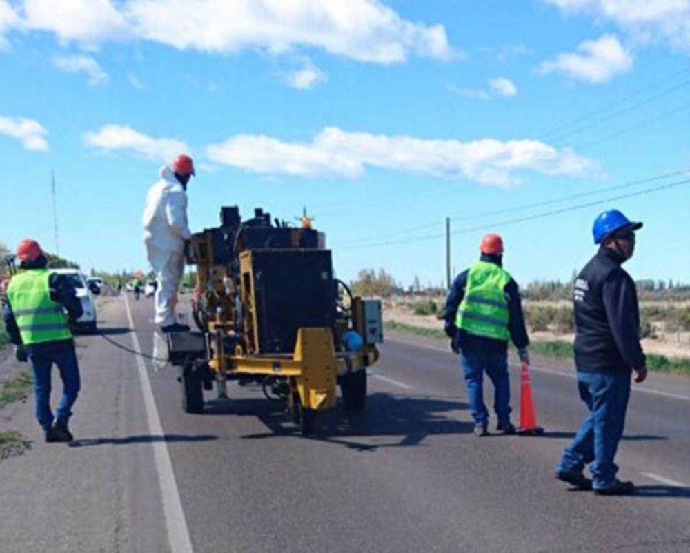Ruta 7: terminar�n de repavimentarla en abril