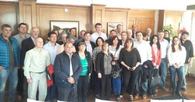 Bullrich con Ongarato y referentes de Cambiemos y la UCR de la región