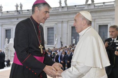 D'Annibale recibi� nombramiento del Papa Francisco