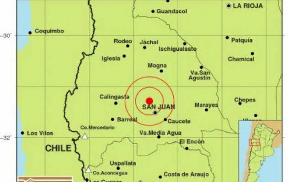 Un temblor se sinti� con fuerza en el centro de C�rdoba