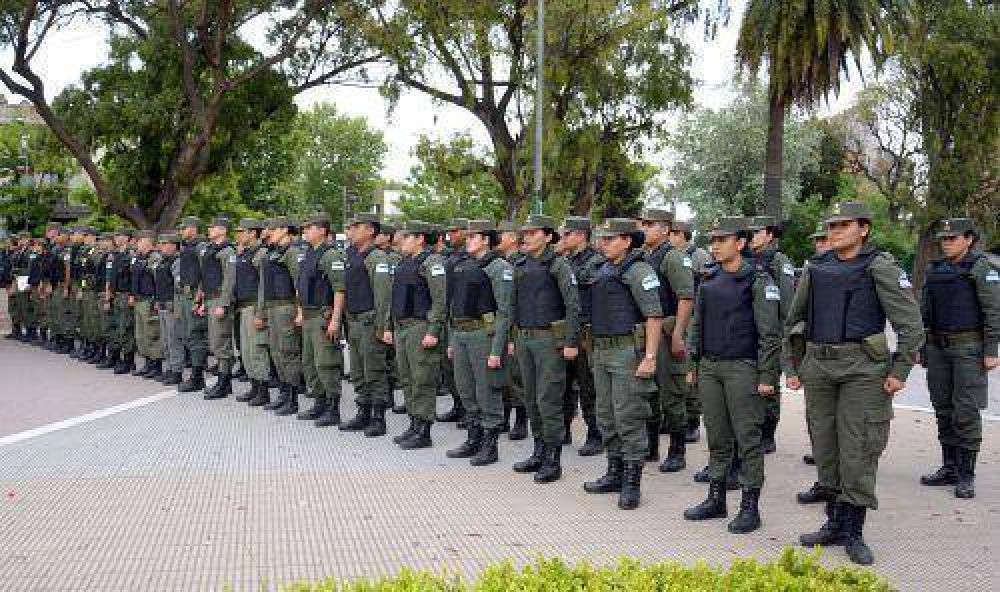La Gendarmera Nacional ya recorre las calles de Almirante Brown