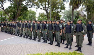 La Gendarmer�a Nacional ya recorre las calles de Almirante Brown