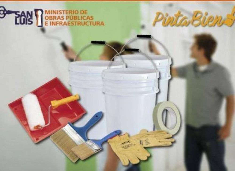 El Gobierno sortea 5 kits para pintar tu casa