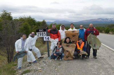 Comenz� la limpieza de la ruta nacional 32