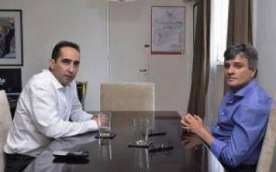 Zabaleta y Tagliaferro avanzan en pol�ticas conjuntas