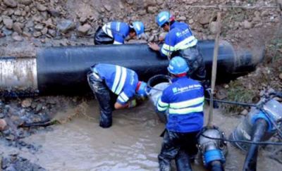 Se rompi� el acueducto norte y hay un mont�n de barrios sin agua