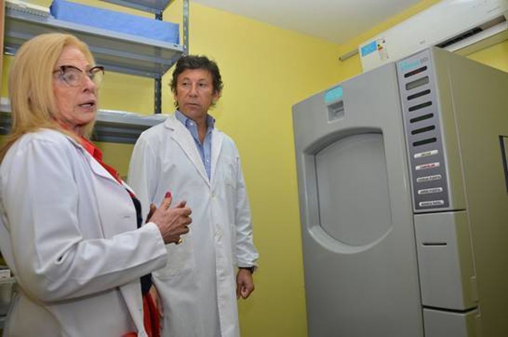 El Hospital Central de San Isidro sum un equipo esterilizador de ltima generacin