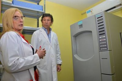 El Hospital Central de San Isidro sum� un equipo esterilizador de �ltima generaci�n
