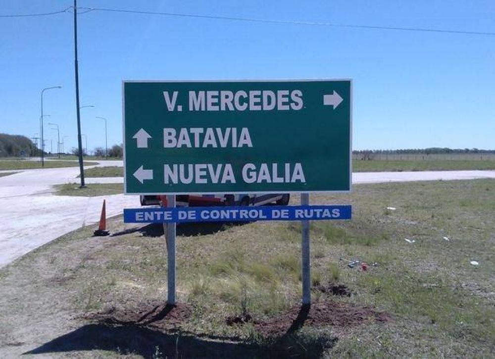 La autopista por la Paz del Mundo cuenta con ms carteles
