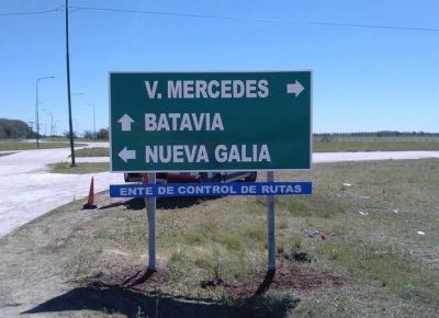 La autopista por la Paz del Mundo cuenta con m�s carteles