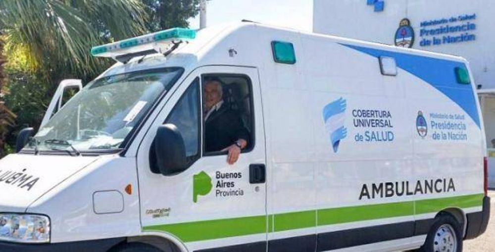 Lleg la ambulancia que Macri y Vidal anunciaron para San Pedro